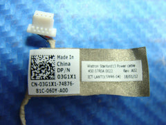 Dell Inspiron 7375 13.3" Genuine Laptop Power Button Board w/Cable 3G1X1 ER* - Laptop Parts - Buy Authentic Computer Parts - Top Seller Ebay