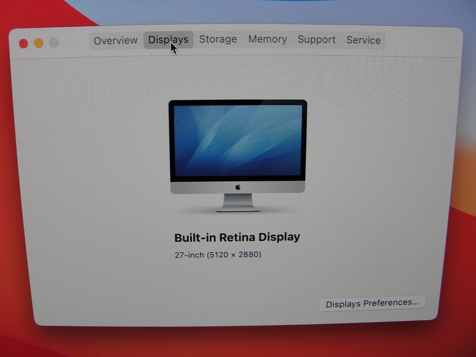 2014 Apple iMac 27 5K Intel Core i5 3.5Ghz 8GB RAM 1TB AMD Radeon R9 M290X