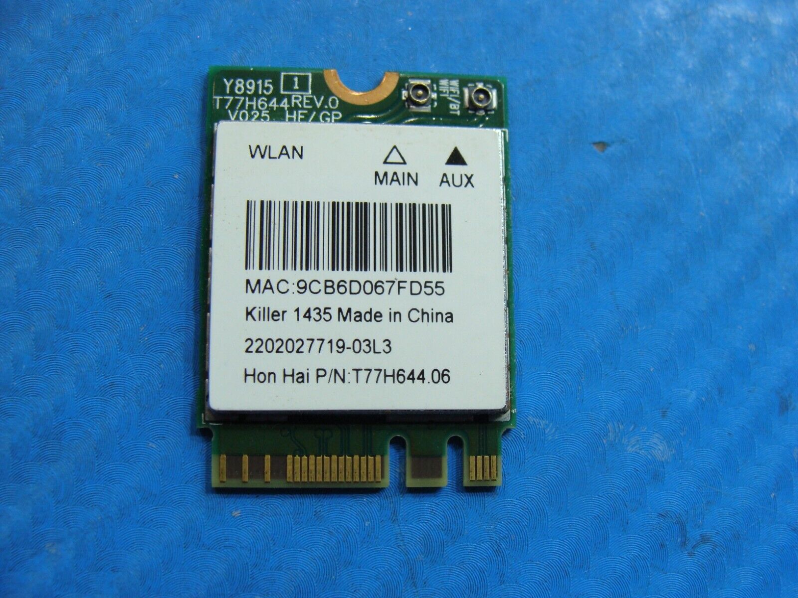 MSI Apache Pro 17.3” GE72MVR 7RG Genuine Laptop WiFi Wireless Card QCNFA344A