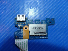 HP Notebook 15.6" 15-af152n Genuine USB Port Card Reader Board w/Cable LS-C705P HP
