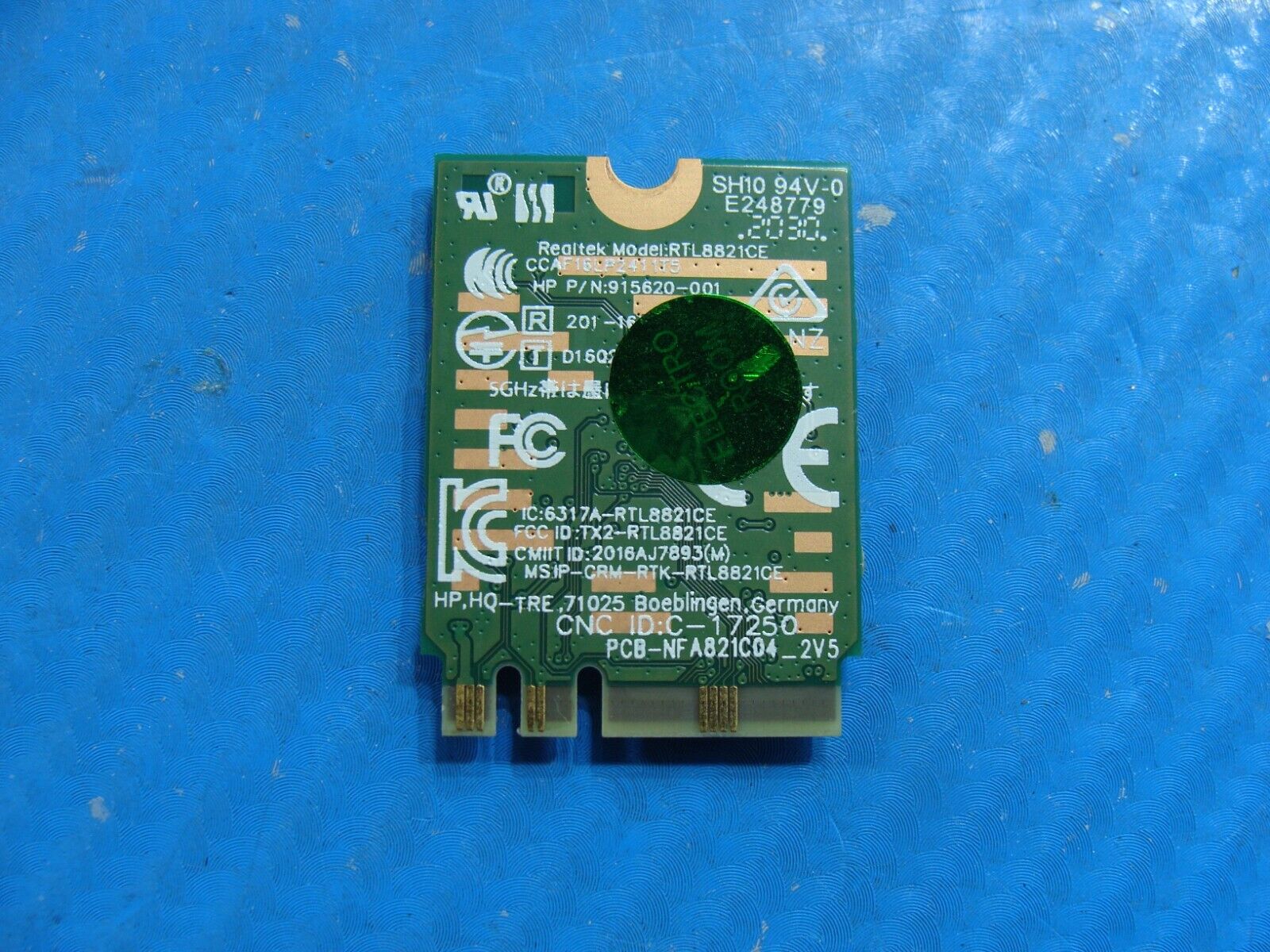 HP 17-by2053cl 17.3 WiFi Wireless Card RTL8821CE 915620-001