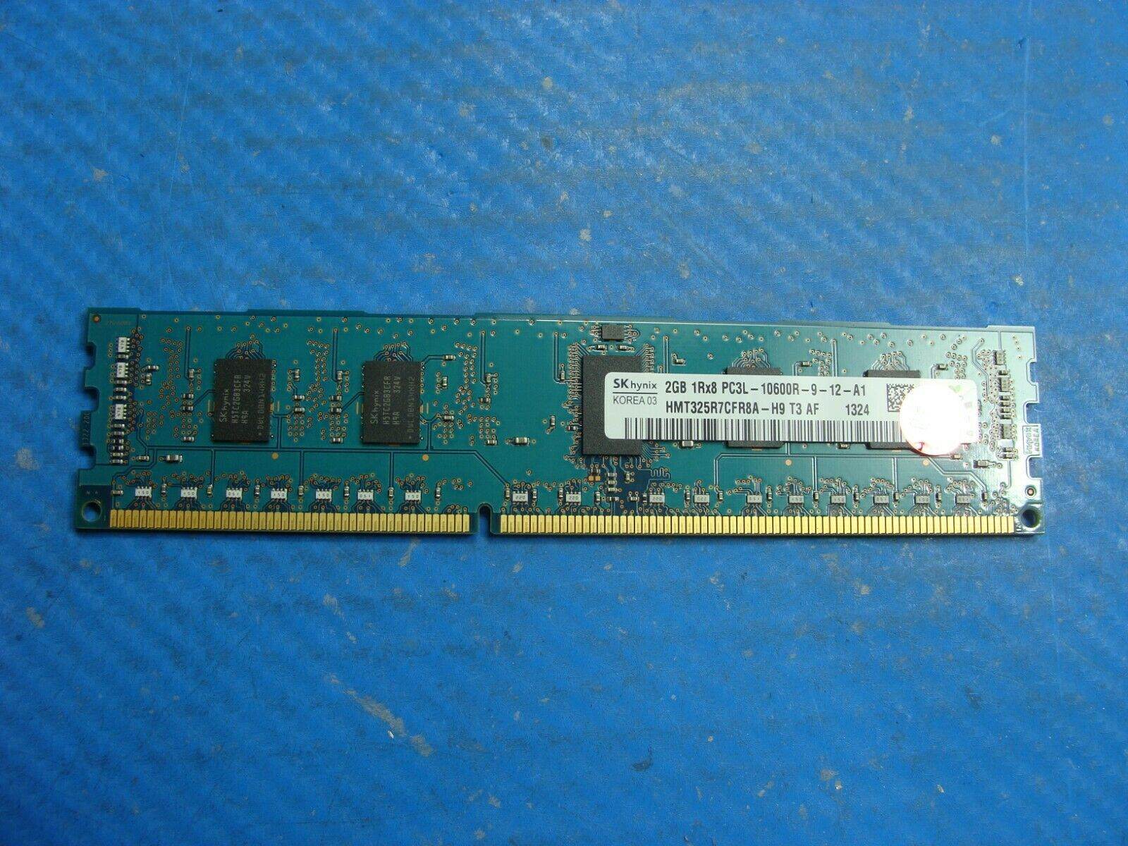 Dell T5600 DIMM SKhynix 2GB Memory PC3L-10600R-9-12-A1 HMT325R7CFR8A-H9 #7 - Tested Computer Laptop Parts