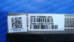 HP 15.6''  15-r210dx Genuine Laptop CPU Cooling Heatsink 759880-001 GLP* - Laptop Parts - Buy Authentic Computer Parts - Top Seller Ebay
