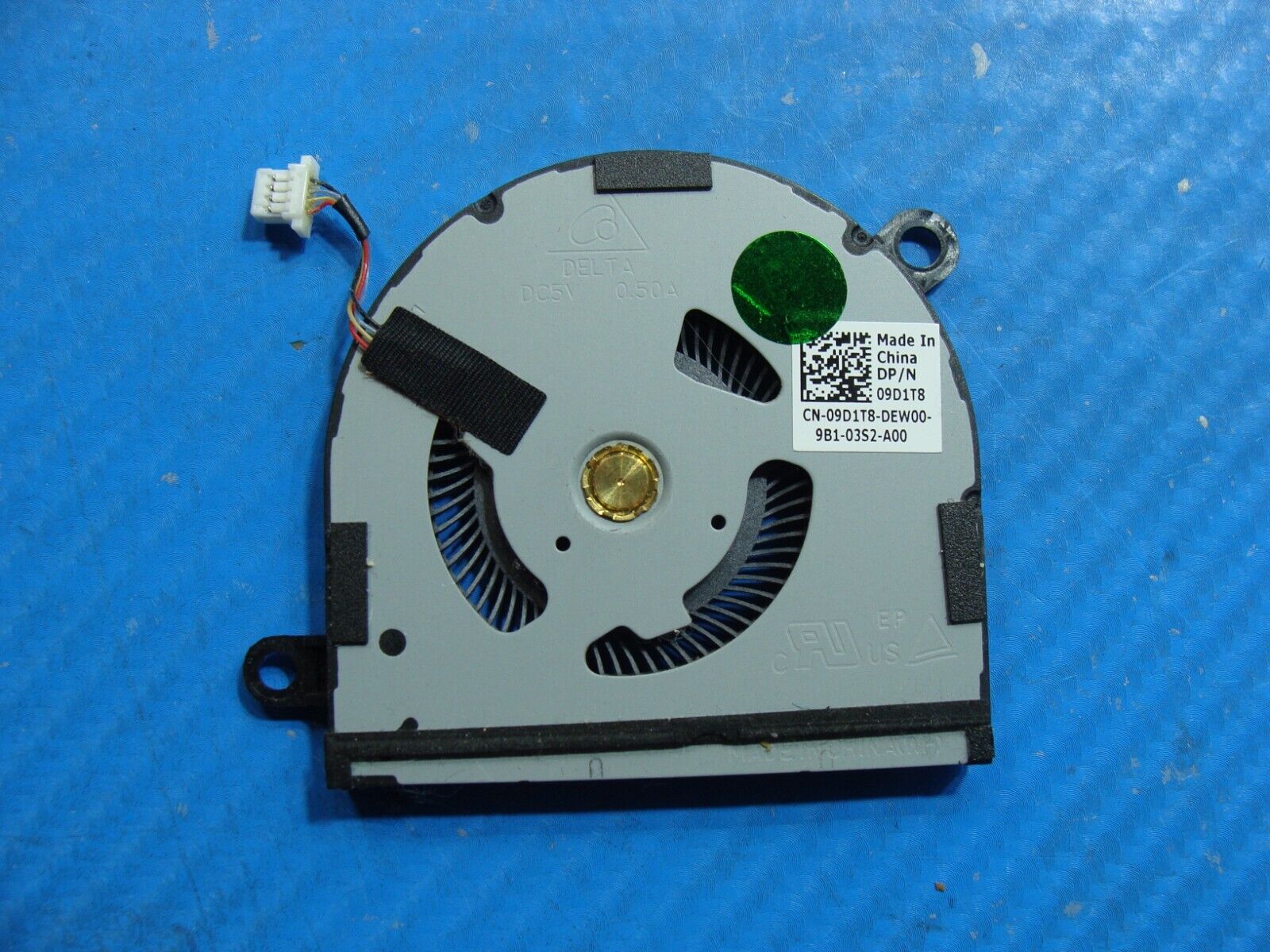 Dell Latitude 7400 2-in-1 14 Genuine CPU Cooling Fan 9D1T8