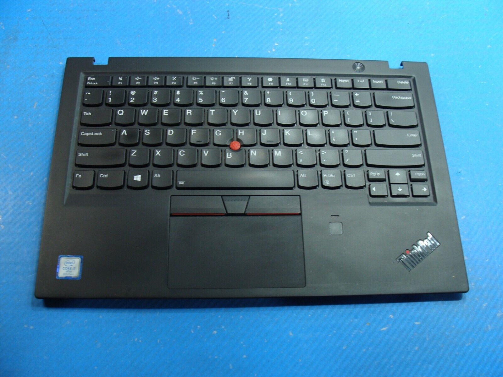 Lenovo ThinkPad 14 X1 Carbon 6th Gen Palmrest w/Touchpad Keyboard AM16R000300