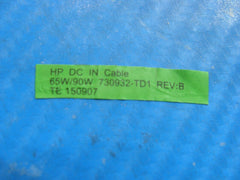 HP 15-f271wm 15.6" Genuine Laptop DC IN Power Jack w/Cable 730932-TD1