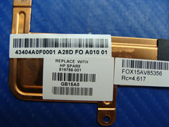 HP Pavilion x360 11t-k100 11.6" OEM CPU Cooling Heatsink 819788-001 ER* - Laptop Parts - Buy Authentic Computer Parts - Top Seller Ebay