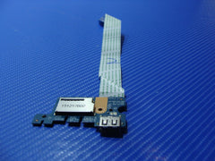 HP Pavilion 15-af174nr 15.6" Genuine USB Port Card Reader Board w/Cable LS-C705P HP