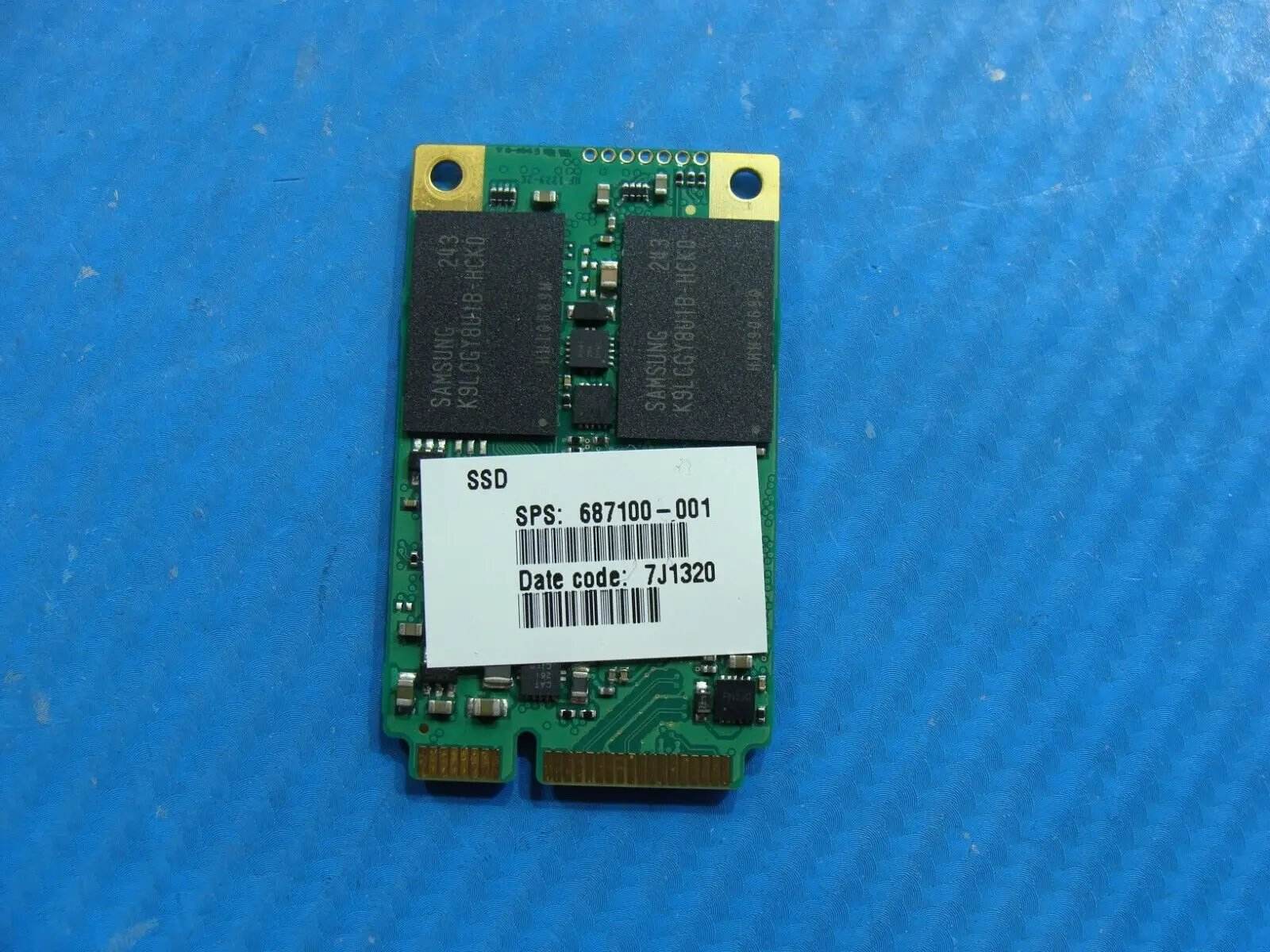 HP 4t-1100 Samsung mSATA M.2 SSD 32GB MZMPC032HBCD-000H1 687100-001 - Tested Computer Laptop Parts