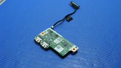 Dell Inspiron 15z-5523 15.6" Genuine USB Card Reader Board w/ Cable 7V6G2 NFW42 Dell