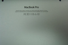 MacBook Pro A1398 15 2014 MGXA2LL/A Bottom Case Silver 076-00012