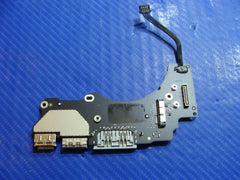 MacBookPro 13.3" A1502 MF839LL 2015 OEM I/O USB Board w/ Cable 661-02457 GLP* Apple