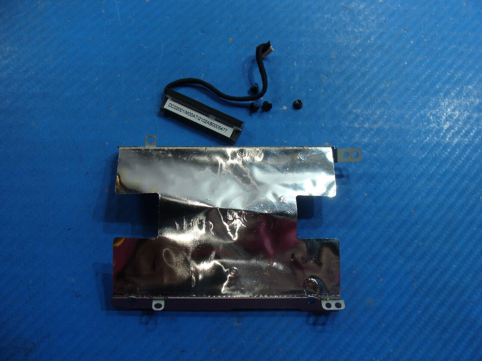 HP Envy m6-1205dx 15.6 Genuine Hard Drive Caddy w/Connector Screws DC02001IM00