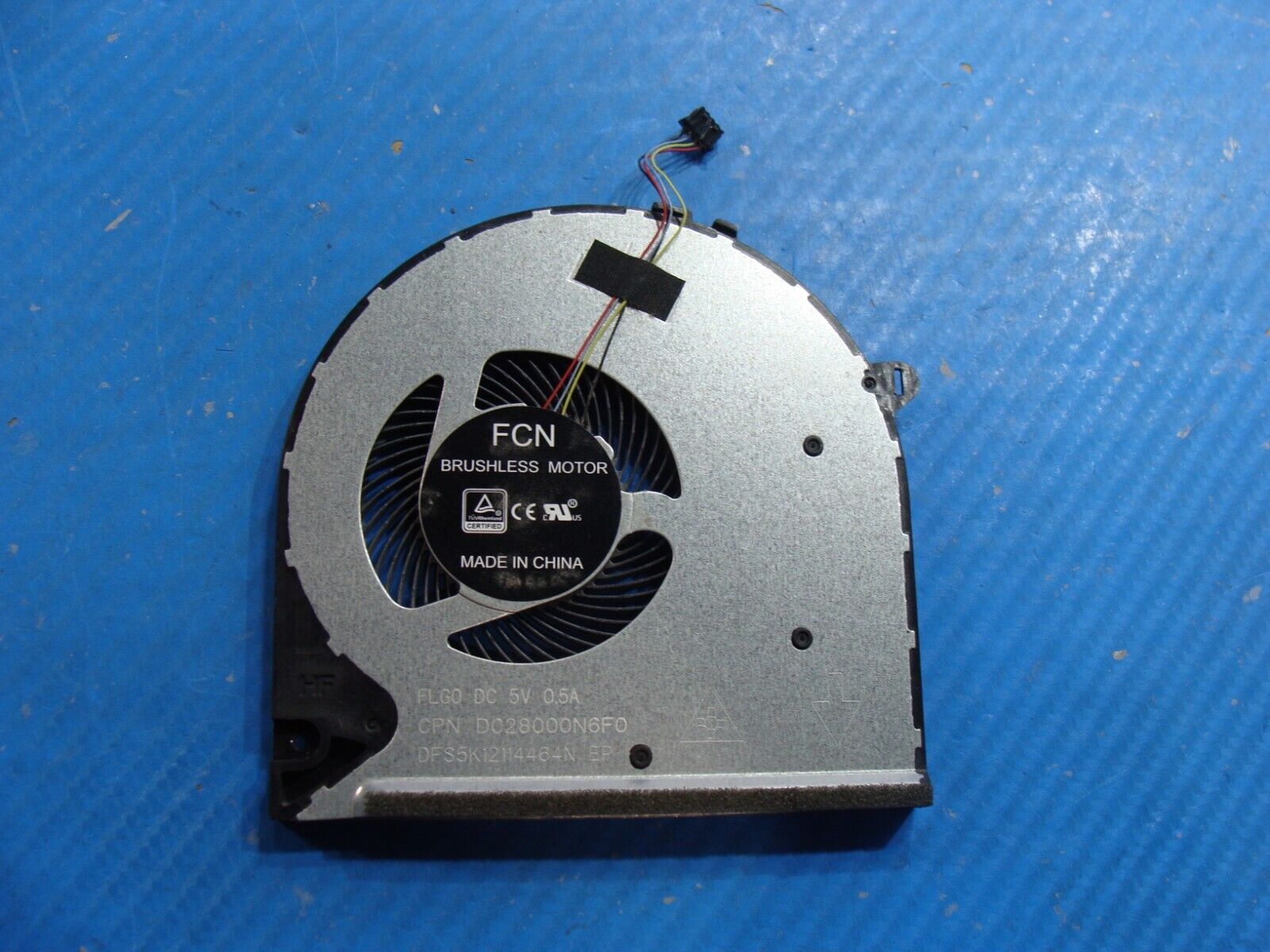 HP 15.6 15-dw0043dx Genuine Laptop CPU Cooling Fan L52034-001 DC28000N6F0