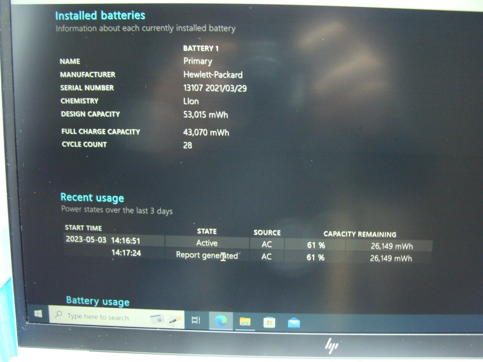 Warranty HP Elitebook 840 G7 14