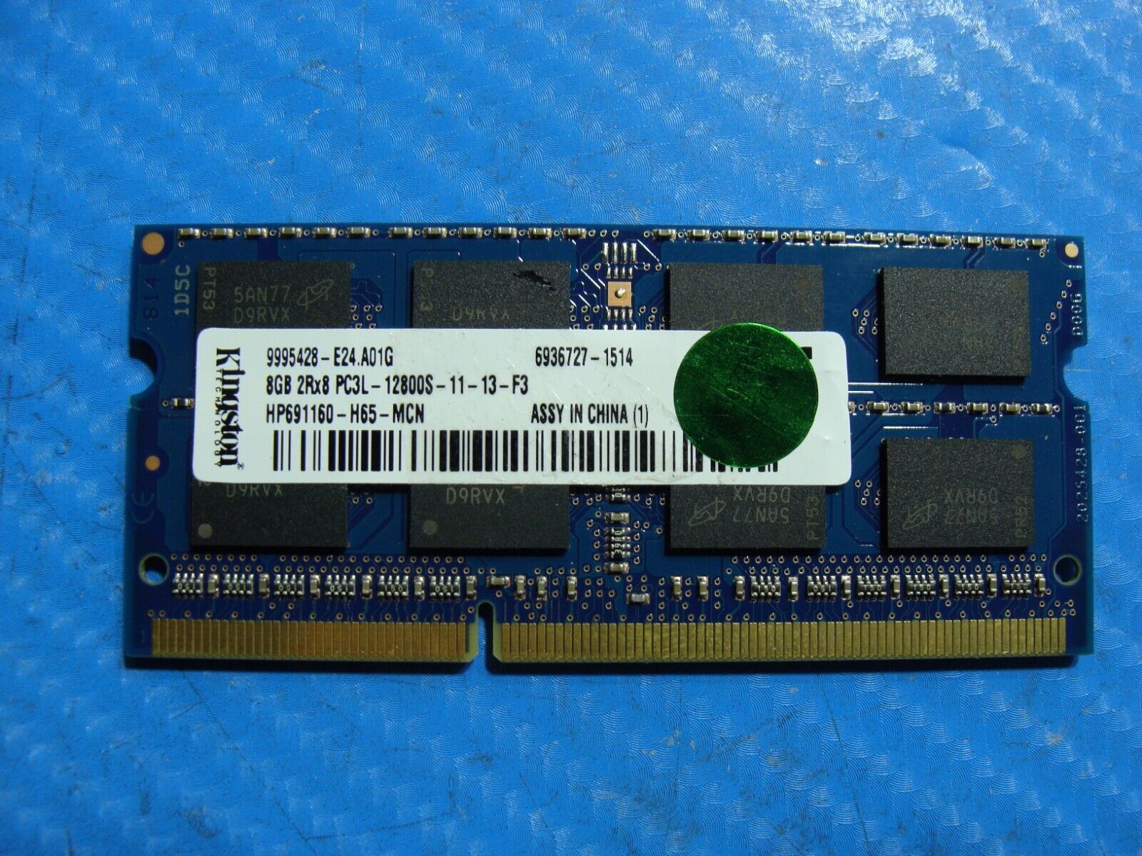 17-g053us So-Dimm Kingston 8Gb Memory Ram pc3l-12800s HP691160-H65-MCN