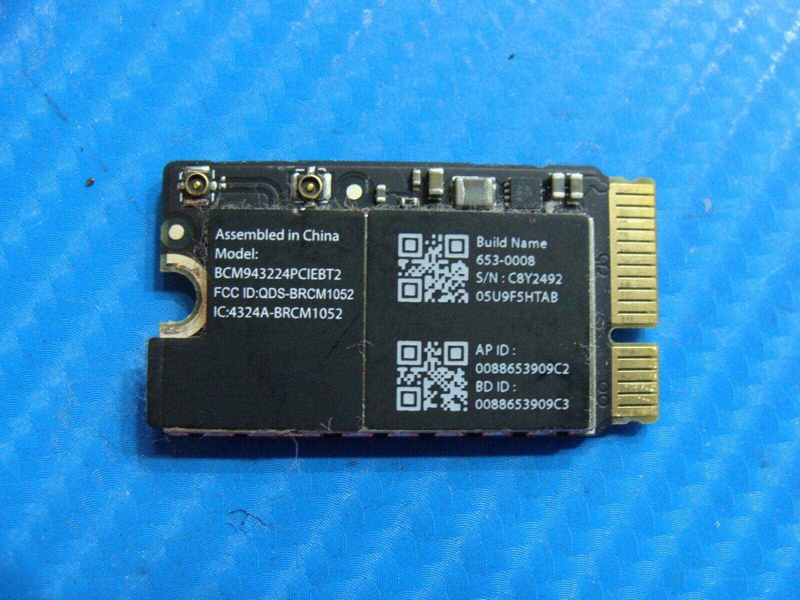 MacBook Air A1466 13 Mid MD231LL/A Airport WIFI Bluetooth Card 661-6622 653-0008 - Tested Computer Laptop Parts