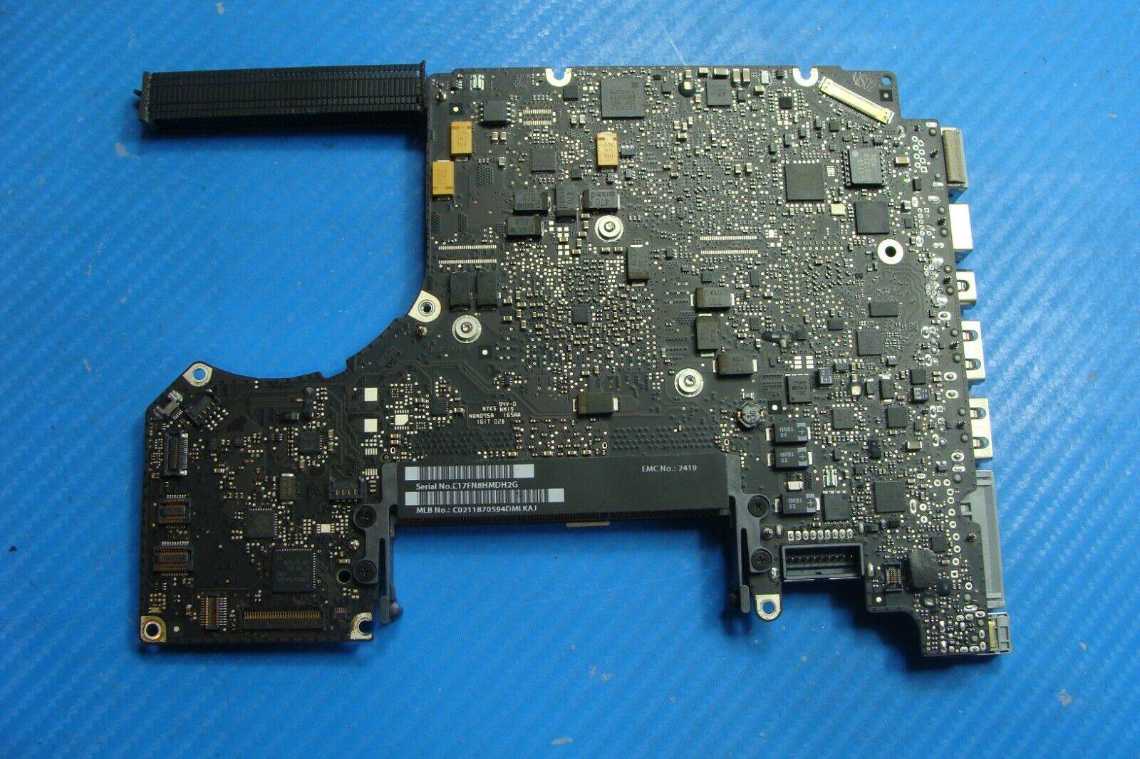 MacBook Pro A1278 13 2011 MC700LL/A i5-2415m 2.3Ghz Logic Board 820-2936-b as is - Tested Computer Laptop Parts
