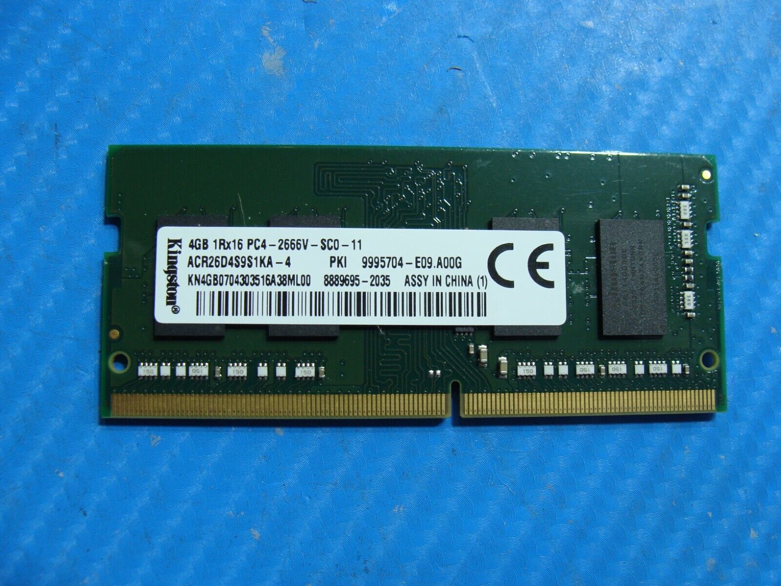 Acer A515-56 Kingston 4GB 1Rx16 PC4-2666V Memory RAM SO-DIMM ACR26D4S9S1KA-4