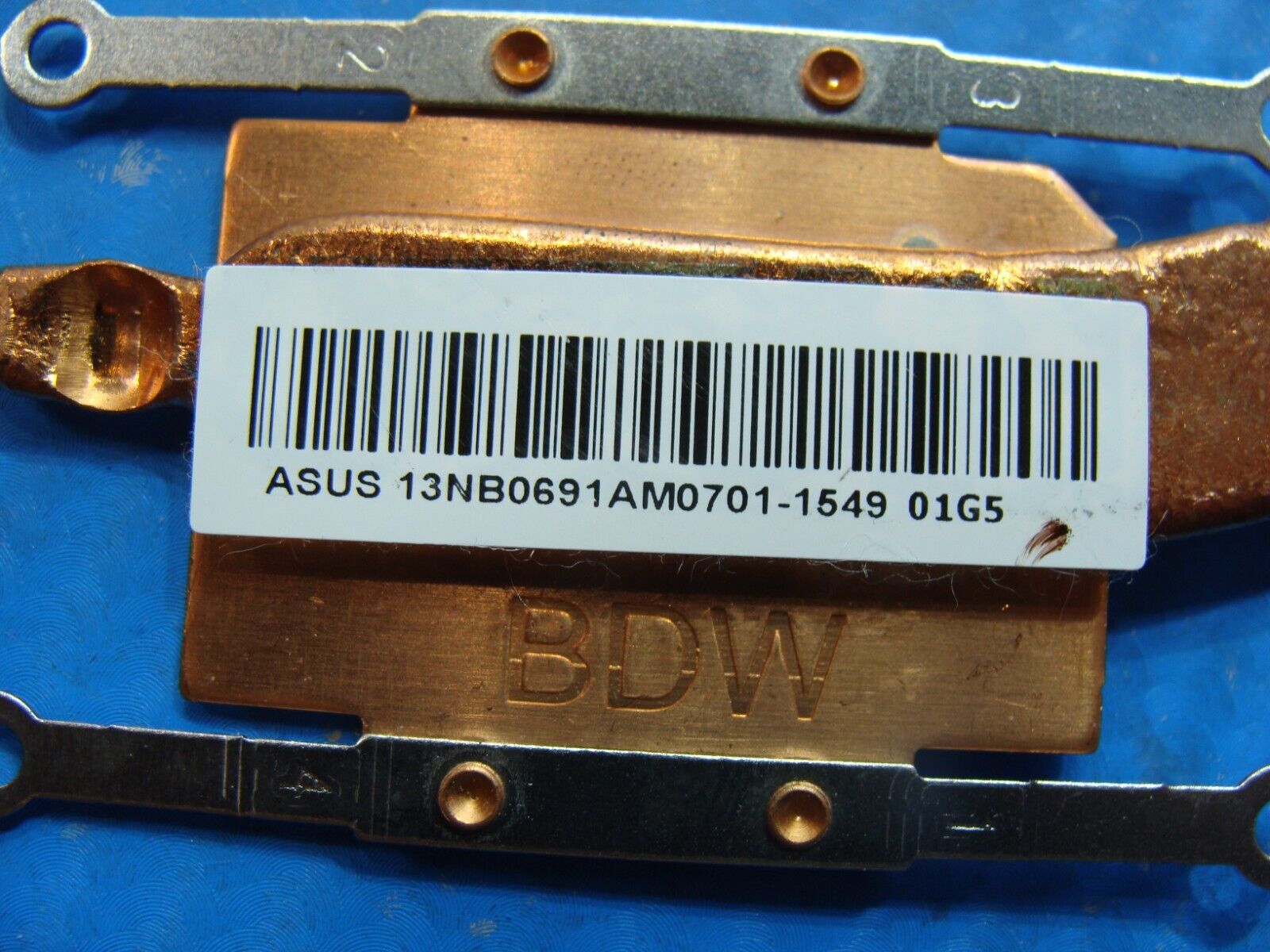 Asus Q551LN-BSI708 15.6 CPU Cooling Fan w/Heatsink 13NB0691AM0701