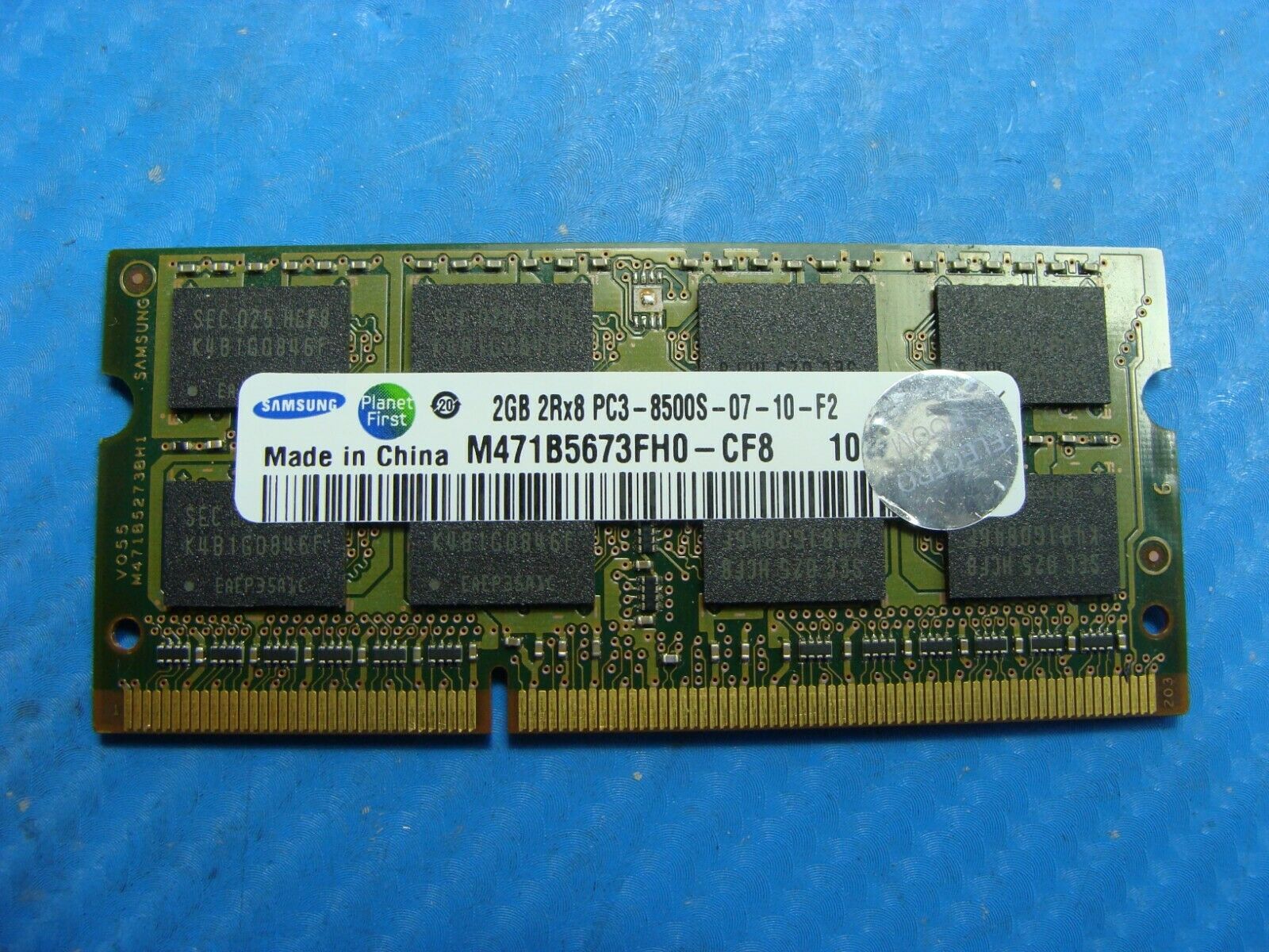 MacBook Pro A1278 Samsung 2GB Memory PC3-8500S-07-10-F2 M471B5673FH0-CF8 