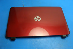 HP 15-f272wm 15.6" Genuine Laptop HD Glossy LCD Screen Complete Assembly Red 