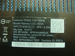 Lenovo Yoga 15.6" 710-15IKB OEM Bottom Case AM1JI000120R - Laptop Parts - Buy Authentic Computer Parts - Top Seller Ebay