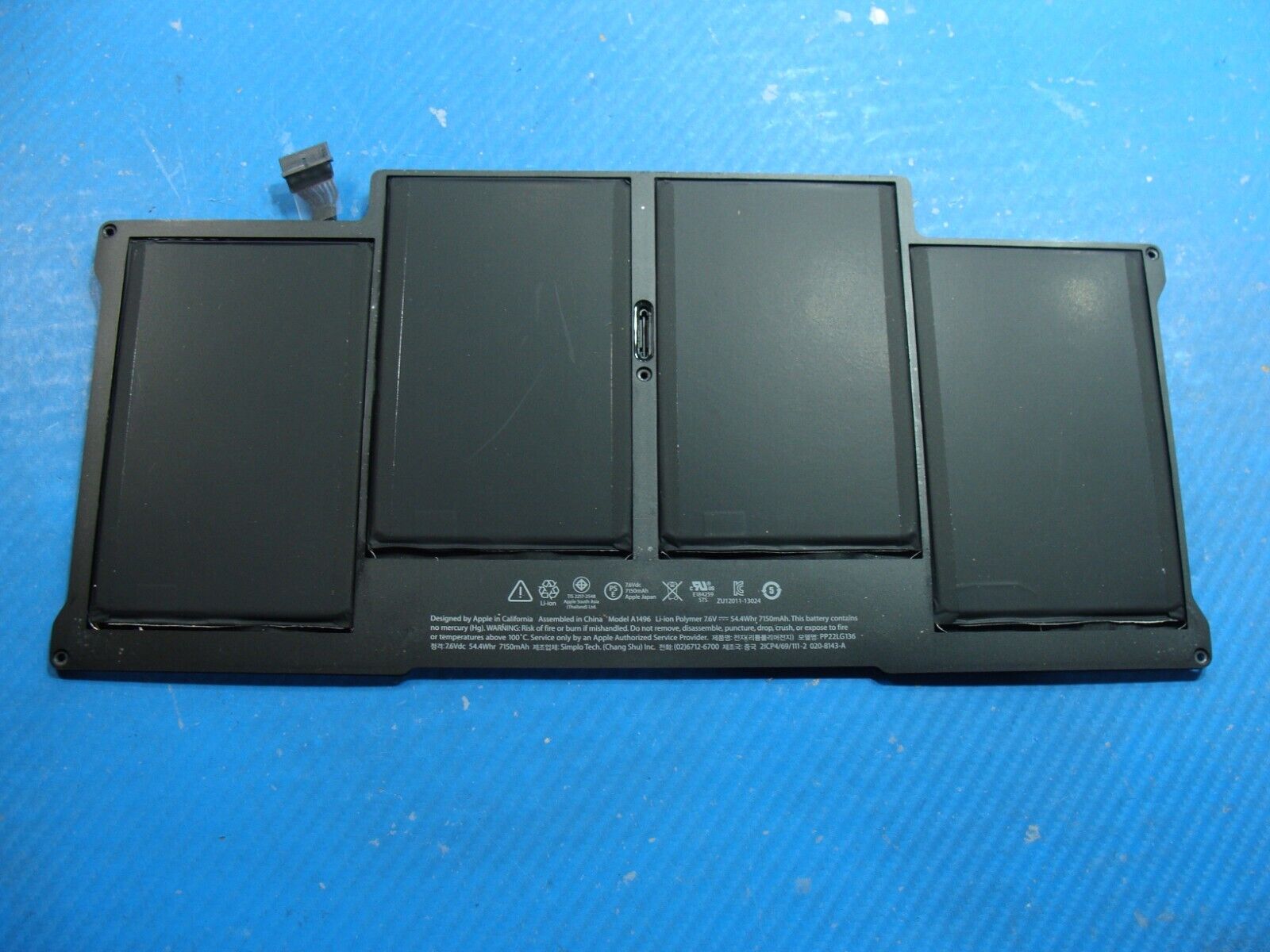 MacBook Air A1466 Early 2014 MD760LL/B 13 Battery 7.6V 54.4Whr 7150mAh 661-7474