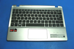 Acer Aspire 11.6" V5-122p-1864 Palmrest w/TouchPad Keyboard Silver 604.LK030.011