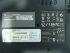 HP Folio 13-2000 13.3" Bottom Case Base Cover 672356-001