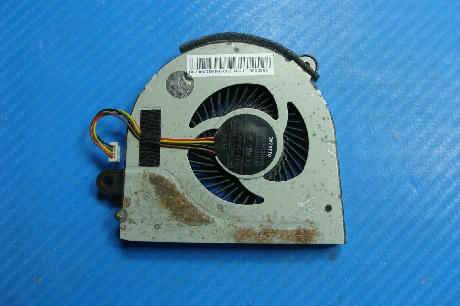 Lenovo 15.6" G510s Touch Genuine Laptop CPU Cooling Fan ds28000daf0 