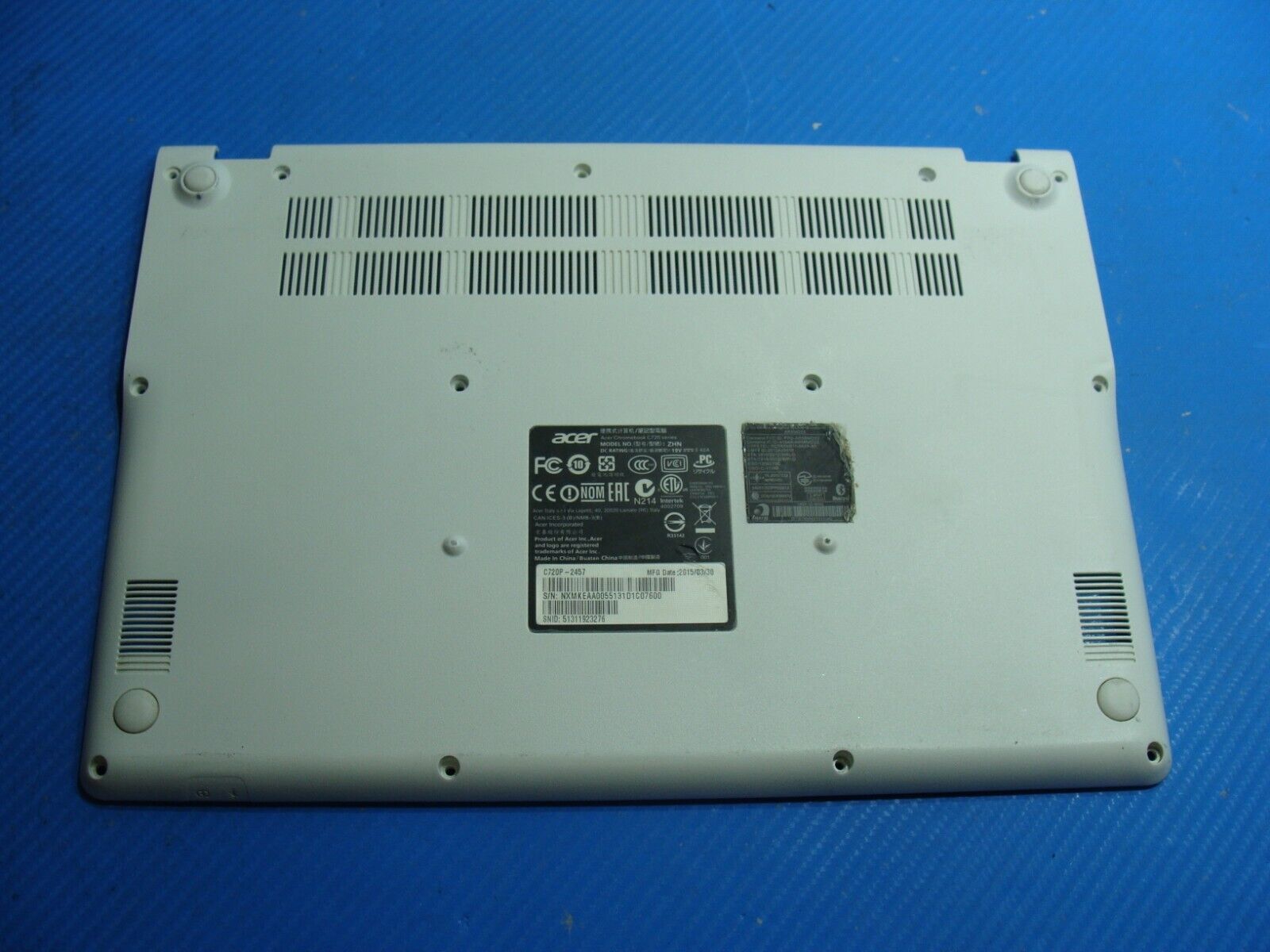 Acer Chromebook C720P-2457 11.6