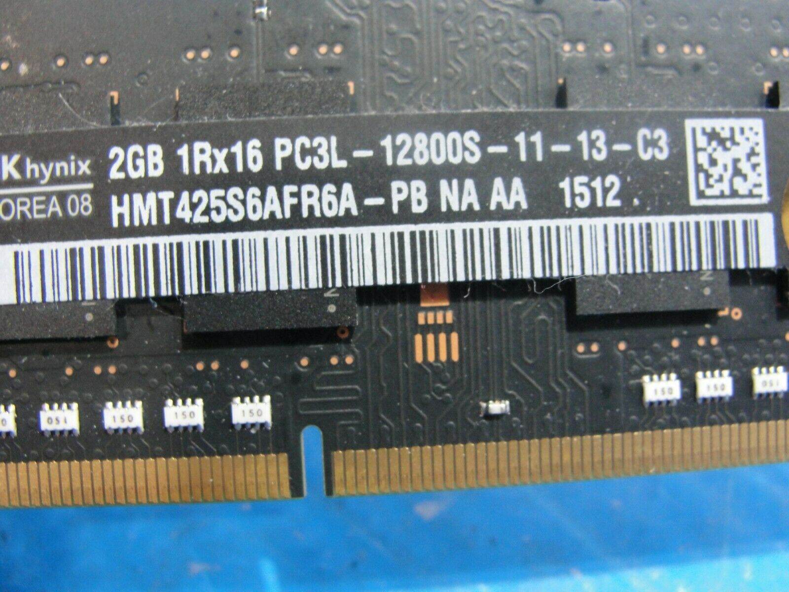 MacBook Pro A1278 SK Hynix 2GB SO-DIMM PC3L-12800S RAM Memory HMT425S6AFR6A-PB - Tested Computer Laptop Parts