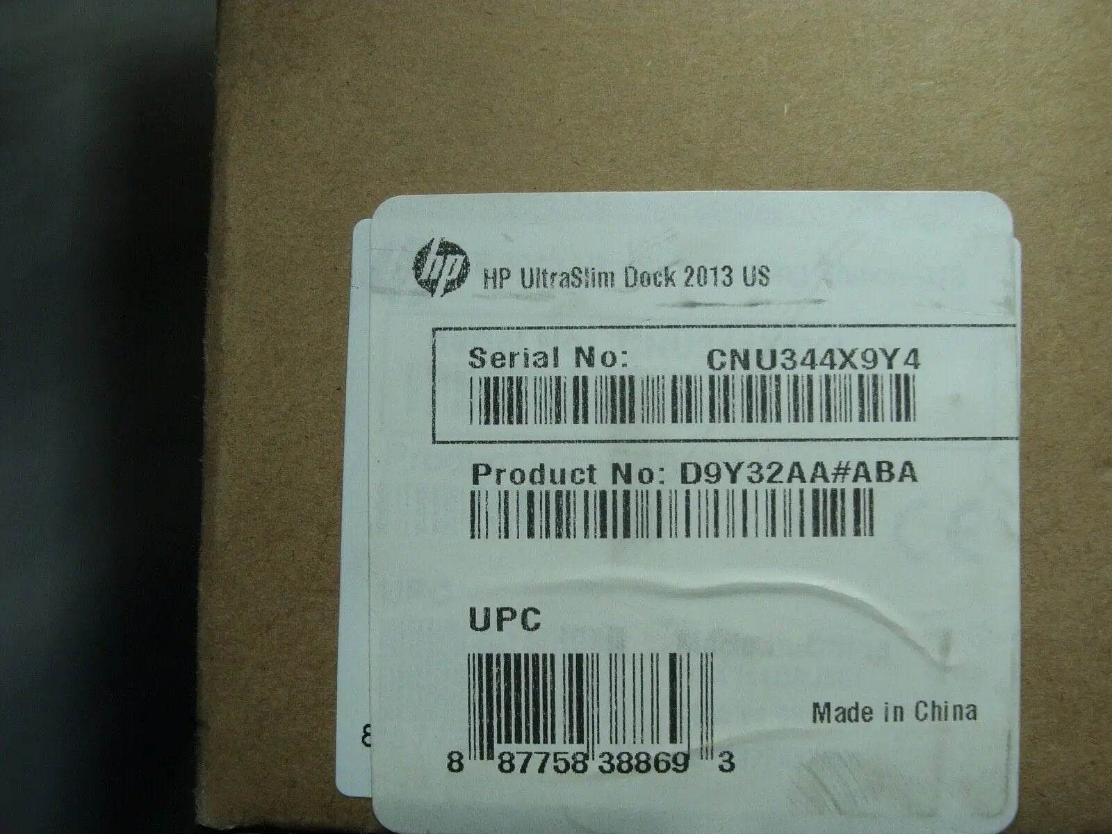 Grab this offer HP UltraSlim Docking Station - Tested Computer Laptop Parts