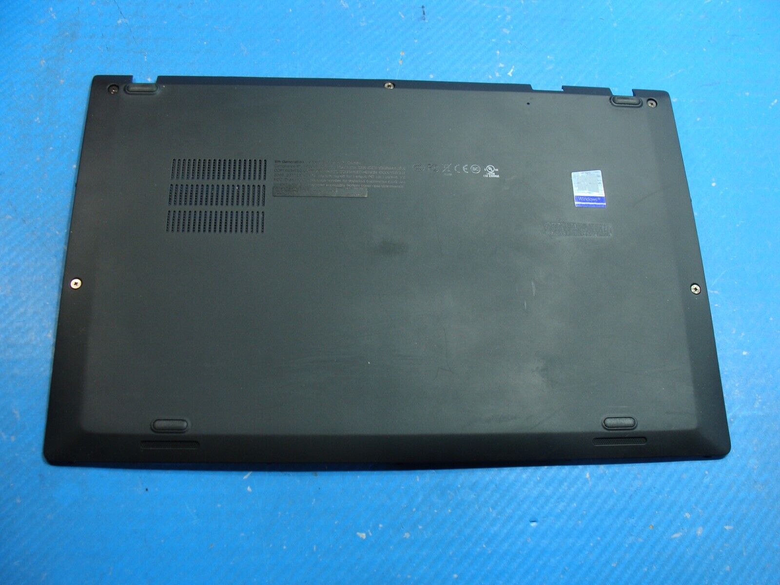 Lenovo ThinkPad X1 Carbon 5th Gen 14 Genuine Bottom Case Base Cover AM12S000400