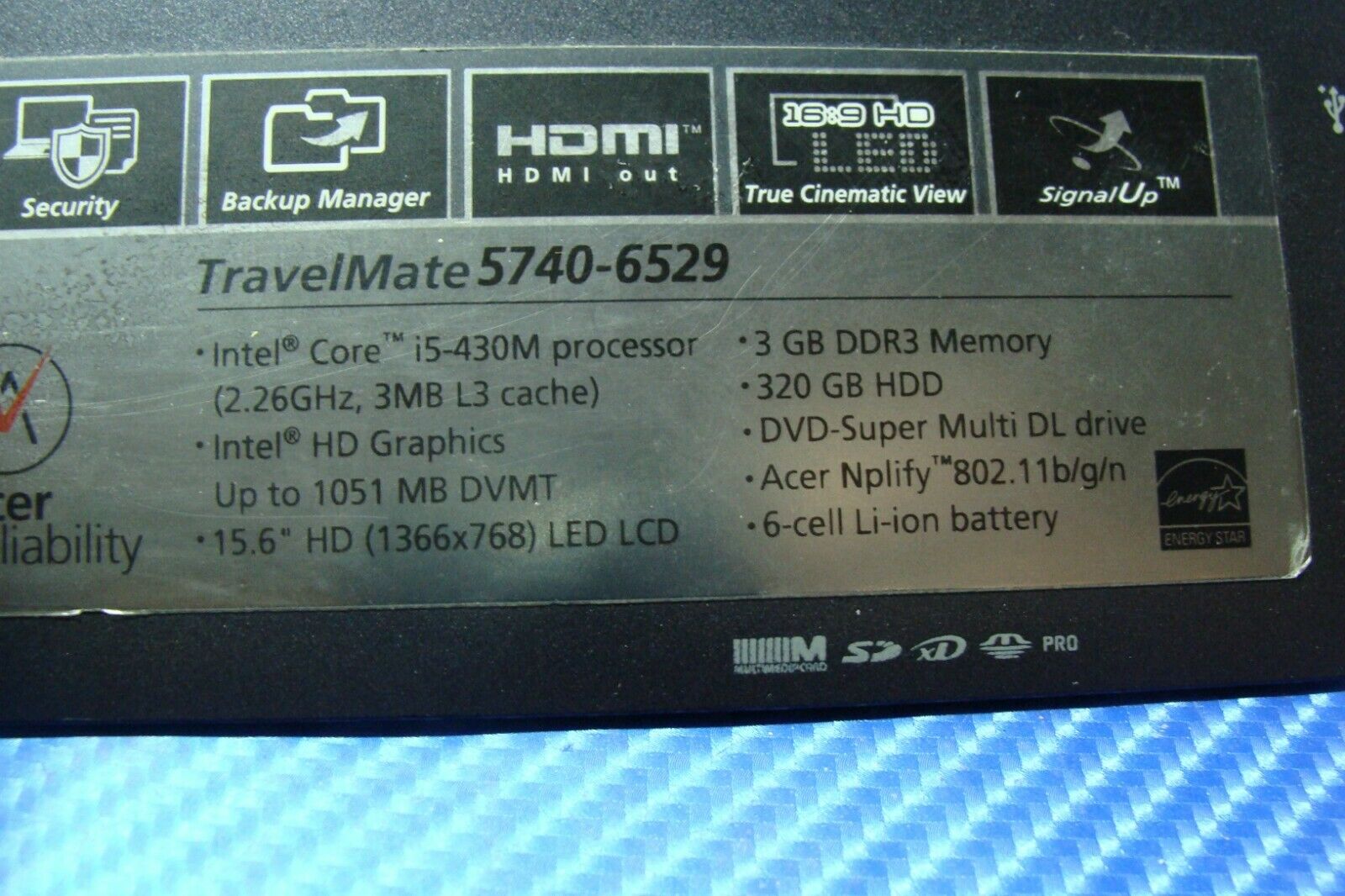 Acer TravelMate 15.6