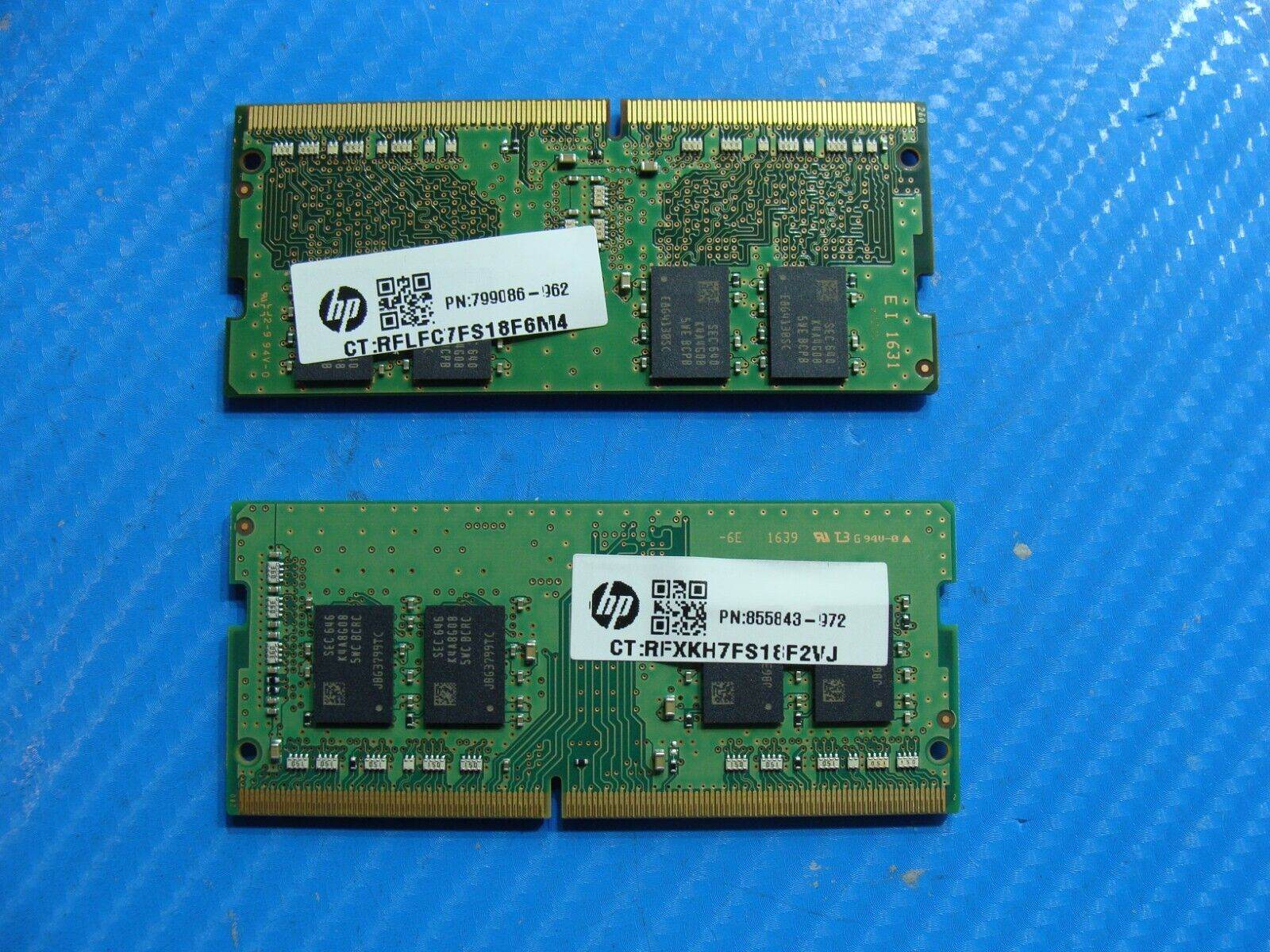 HP 24-b114 Samsung 12GB 4GB & 8GB Memory M471A5143EB0-CPB M471A1K43CB1-CRC - Tested Computer Laptop Parts