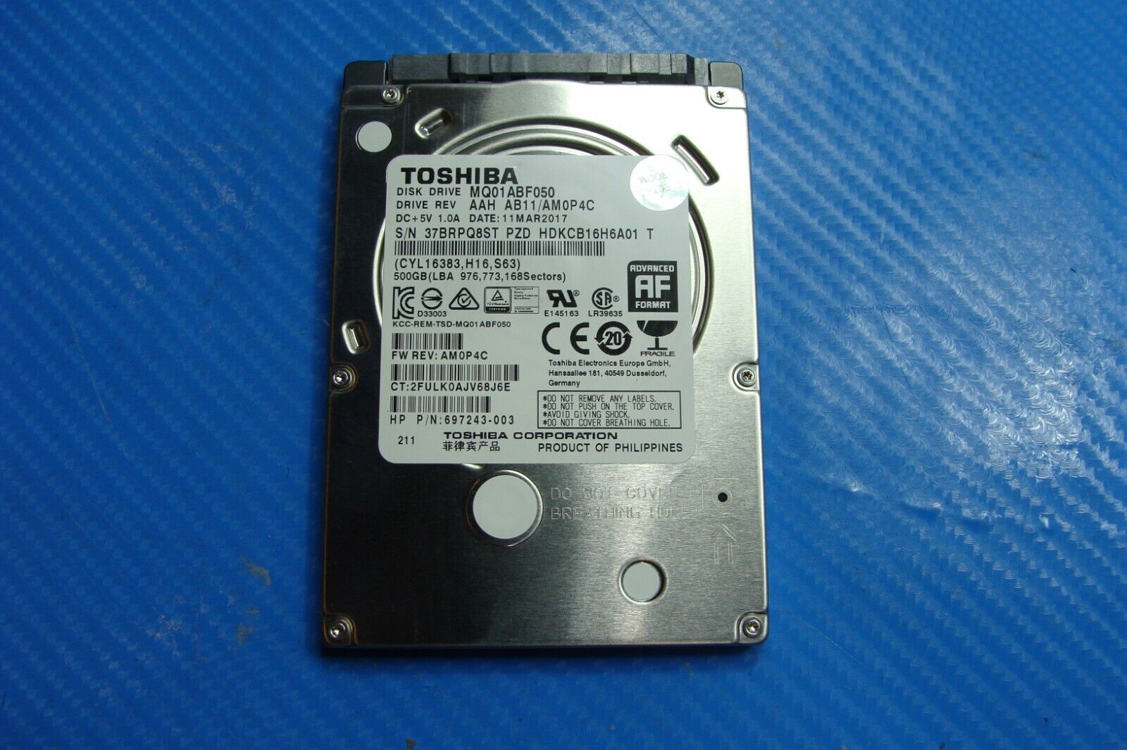 HP 15-ba009dx Toshiba Sata 2.5