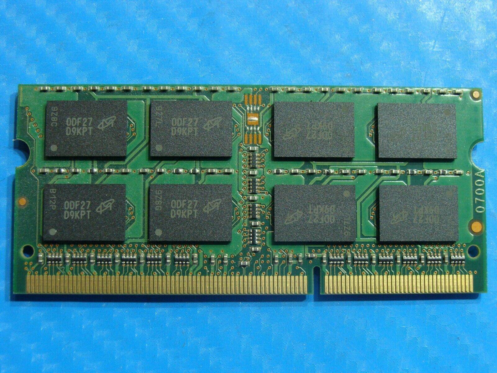 Macbook A1286 Laptop Micron 2GB Memory PC3-8500S-7-10-F1 MT16JSF25664HZ-1G1F1 - Tested Computer Laptop Parts
