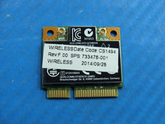 HP ENVY 15.6" m6-n113dx Genuine Wireless WiFi Card QCWB335 733476-001 733268-001