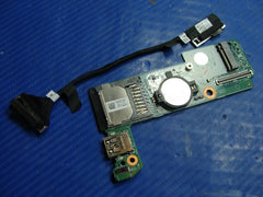Dell Inspiron 15.6" 7568 OEM USB Card Reader Board w/Cable 5DTF9 1GK92 GLP* Dell
