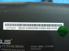 Asus Chromebook C523NA-IH24T 15.6" Battery 7.7V 38Wh 4800mAh C21N1808 85%