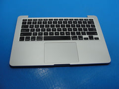MacBook Pro A1502 13" 2015 MF839LL Top Case Palmrest NO Battery Silver 661-02361