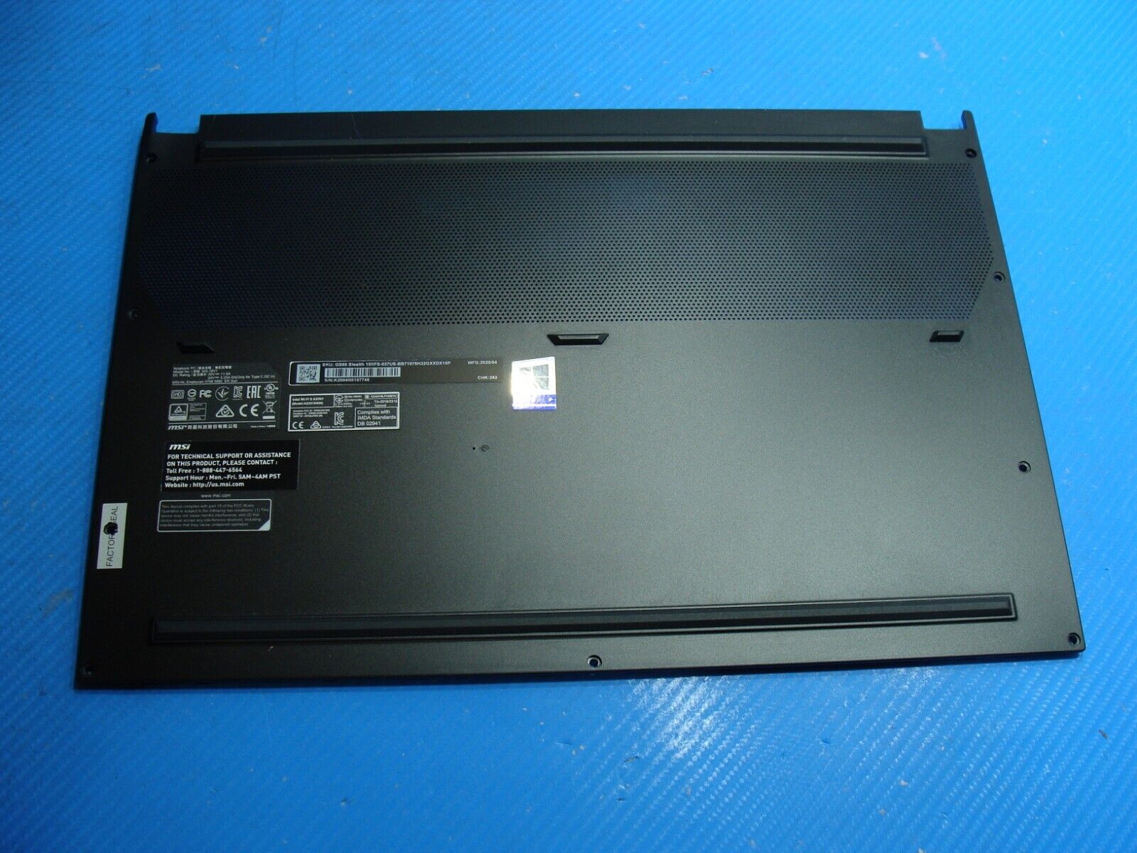 MSI Stealth GS66 10SFS MS-16V1 15.6