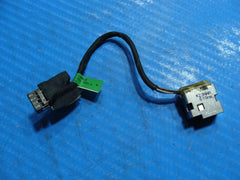 HP 2000-2b89wm 15.6" Genuine Laptop DC in Power Jack w/Cable 661680-301