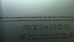 Macbook Air A1465 MD223LL/A MD224LL/A Mid 2012 11" Genuine Bottom Case 923-0121 Apple
