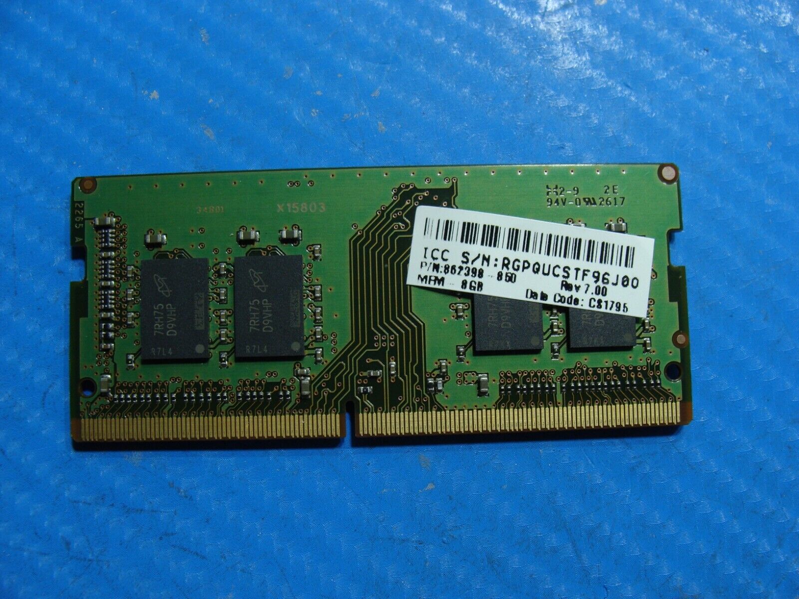 HP 14u G4 Micron 8GB 1Rx8 PC4-2666V Memory RAM MTA8ATF1G64HZ-2G6H1