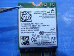 Dell Inspiron 15-3558 15.6" Genuine Laptop WiFi Wireless Card N2VFR 3160NGW Dell