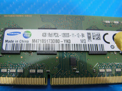 HP 15-5547 Samsung 4GB 1Rx8 PC3L-12800S SO-DIMM RAM Memory M471B5173DB0-YK0 - Tested Computer Laptop Parts