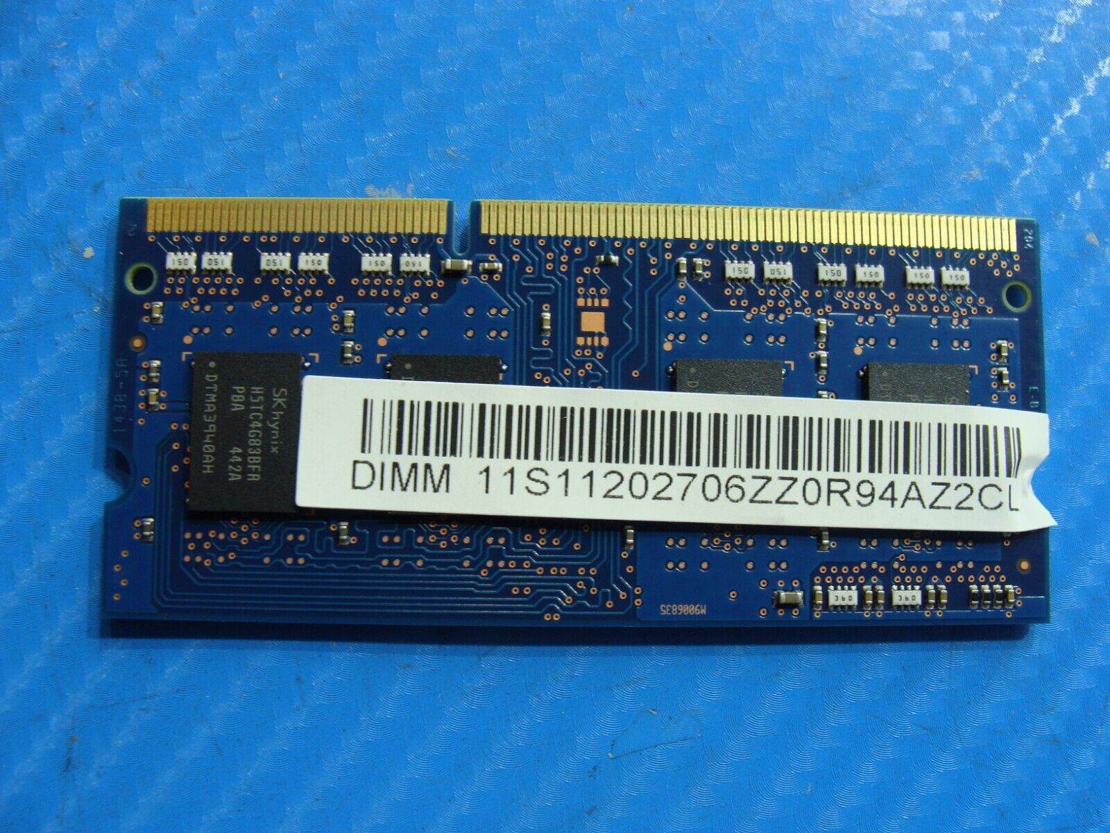 Lenovo 2-15 SK Hynix 4GB 1Rx8 PC3L-12800S SO-DIMM Memory RAM HMT451S6BFR8A-PB - Tested Computer Laptop Parts